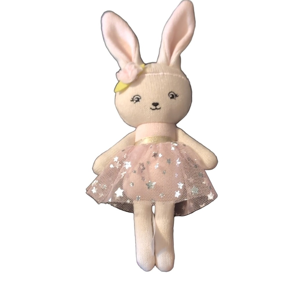 American Girl Bitty Baby Bunny Plush Toy HBJ13 8 inch Cream Pink Easter 2021
